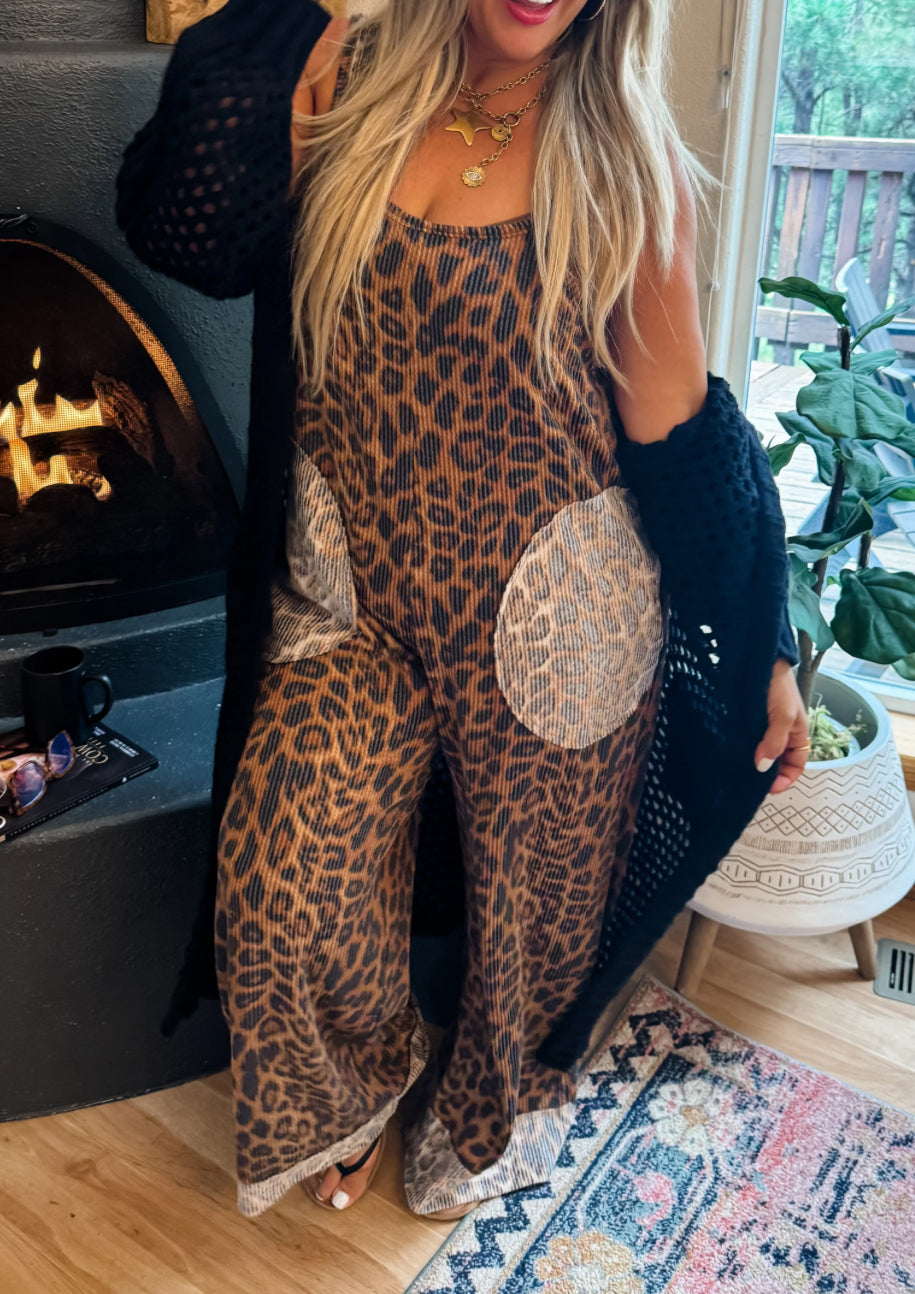 LEOPARD RICKI ROMPER