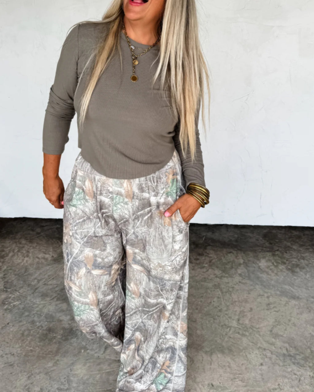 DRIFT AWAY WIDE LEG JOGGERS