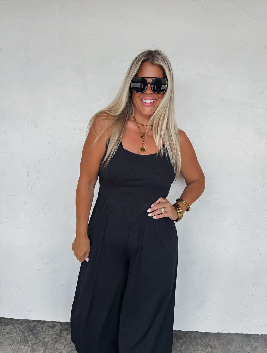 COOPER RIBBED ROMPER