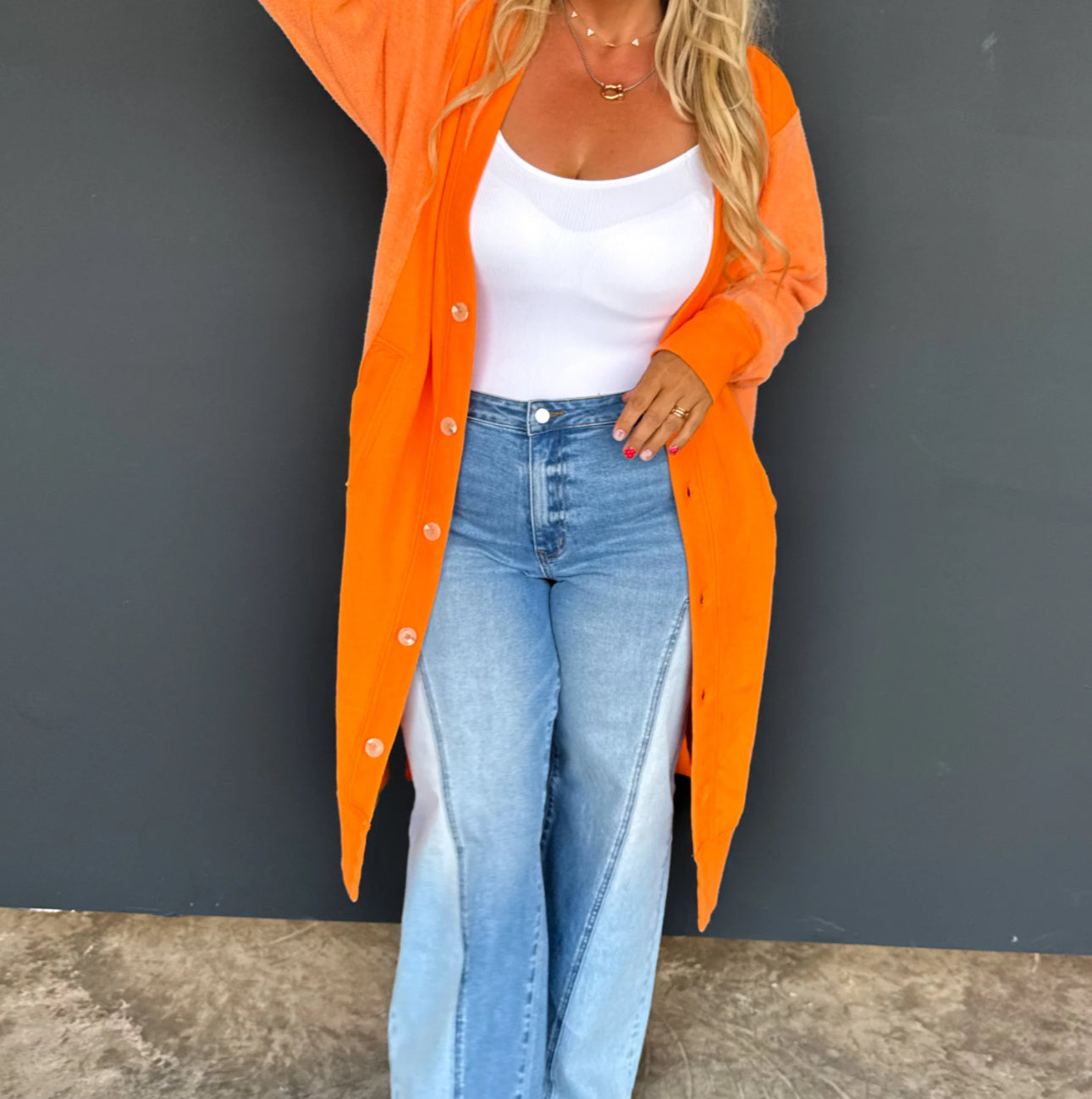 DESI SWEATSHIRT CARDIGAN