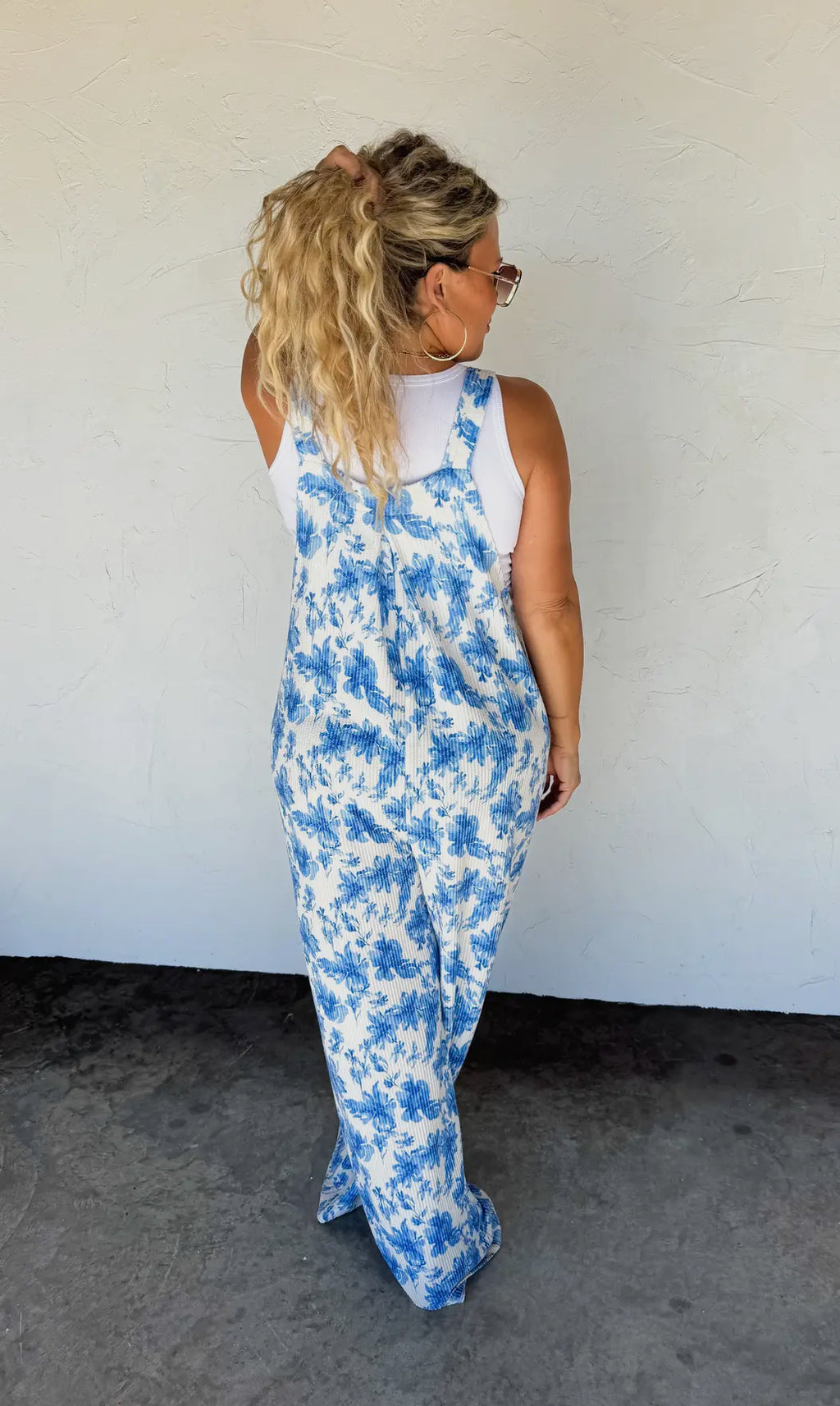 CASSIDY FLORAL BOHO OVERALLS