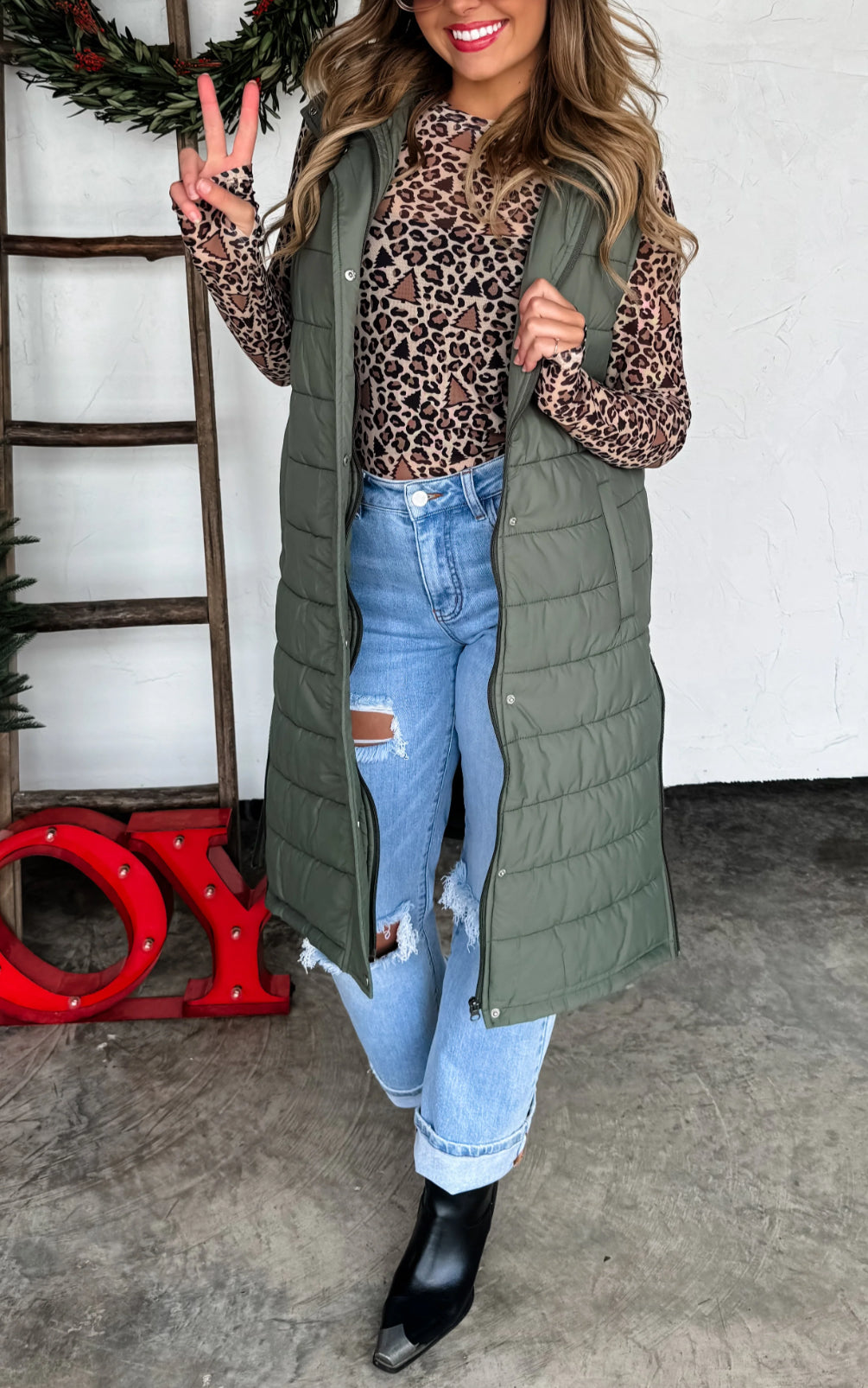KENDALL LONG PUFFER VEST