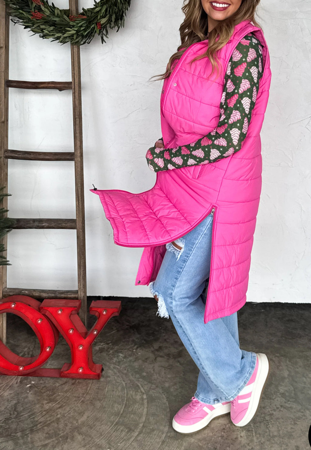 KENDALL LONG PUFFER VEST